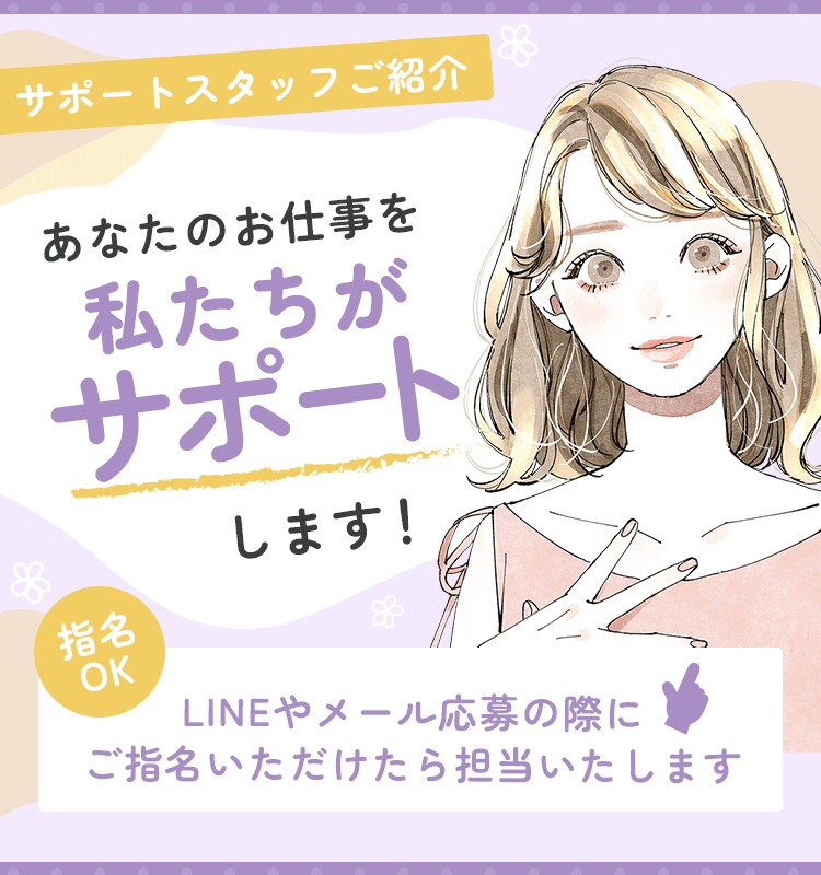 サポートスタッフ紹介